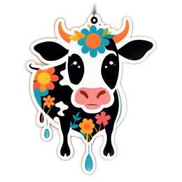 animals decoration SVG PNG design with clean design elements, floral elements
