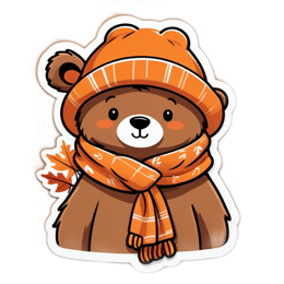 fantasy winterbear SVG PNG design