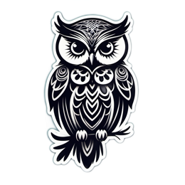decoration owl SVG PNG design with clean design elements