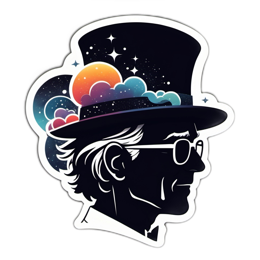 sticker space inspiration SVG PNG design