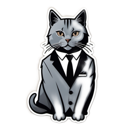 cats suit SVG PNG design