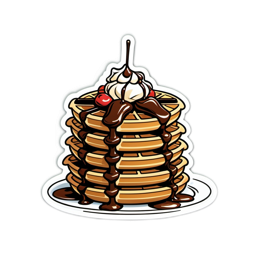 waffles chocolate SVG PNG design