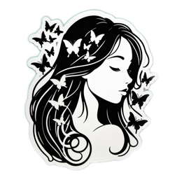 butterflies SVG PNG design with clean design elements