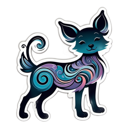 fantasy dog SVG PNG design