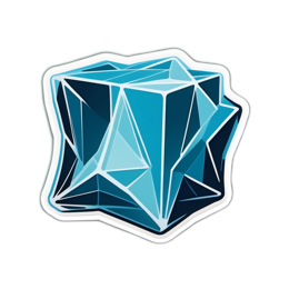 artistic geometry SVG PNG design with clean design elements