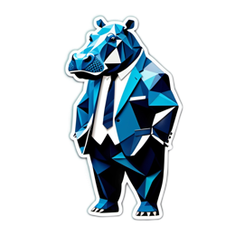 painting animal SVG PNG design with clean design elements