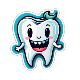 dental happy SVG PNG design with clean design elements