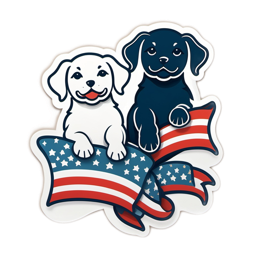 stickers puppies SVG PNG design