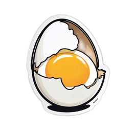 sticker egg SVG PNG design