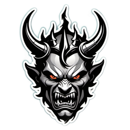 horns illustration SVG PNG design with clean design elements