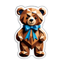 polar bear teddy SVG PNG design with clean design elements