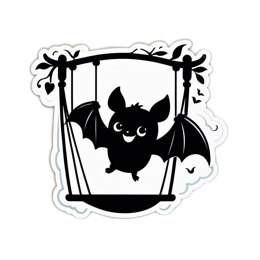 bat swing SVG PNG design with clean design elements