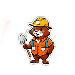 cute construction SVG PNG design with clean design elements