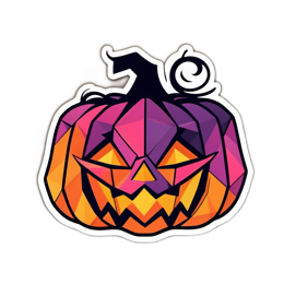 pumpkin colorful SVG PNG design with clean design elements