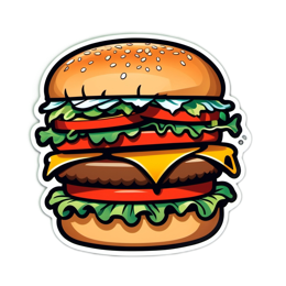 hamburger fresh SVG PNG design