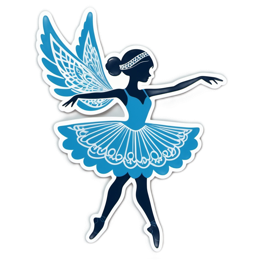 ballet fairy SVG PNG design