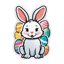 fantasy bunny eggs SVG PNG design