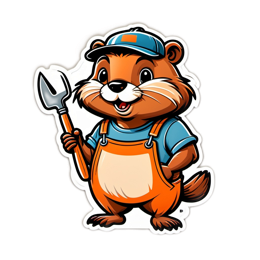 farm mascot SVG PNG design