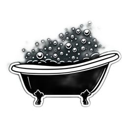 bath bubbles SVG PNG design