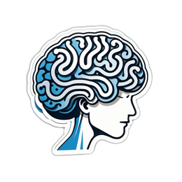 brain thoughts SVG PNG design with clean design elements