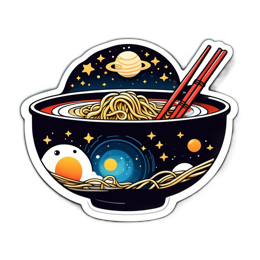 space noodles SVG PNG design