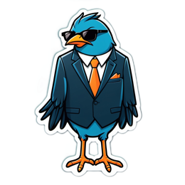 fashion smartbird SVG PNG design with clean design elements