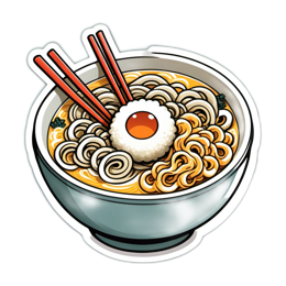 ramen egg SVG PNG design