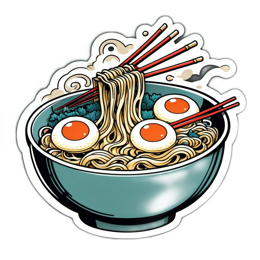 noodles eggs SVG PNG design