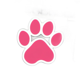 sticker pawprint SVG PNG design with clean design elements
