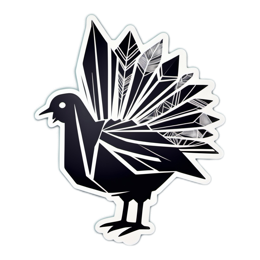 stickers turkey SVG PNG design with clean design elements