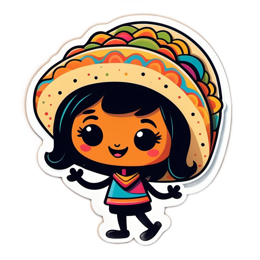 sticker character mexican SVG PNG design