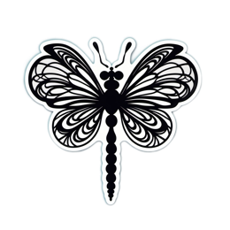 butterfly black SVG PNG design with clean design elements