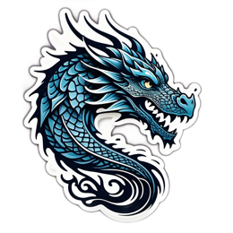 illustration dragon SVG PNG design with clean design elements