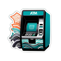 atm graphics SVG PNG design with clean design elements