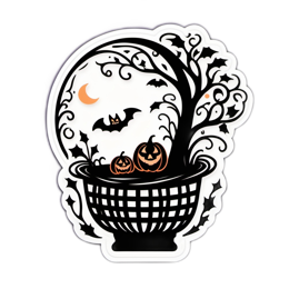 spooky SVG PNG design with clean design elements