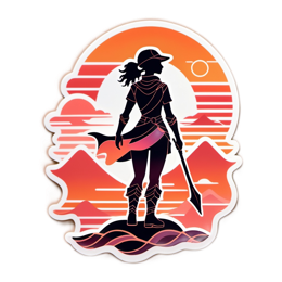 illustration adventure SVG PNG design with clean design elements