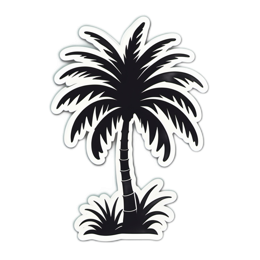 palmtree graphics SVG PNG design with clean design elements