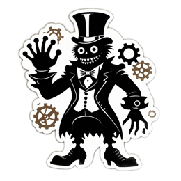 halloween character SVG PNG design with clean design elements
