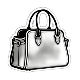 bag accessory SVG PNG design with clean design elements