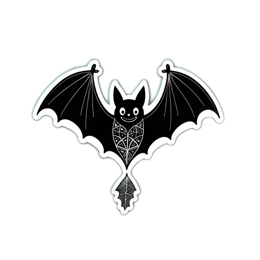 flight bat SVG PNG design with clean design elements