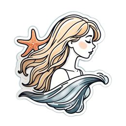 mystical mermaid SVG PNG design