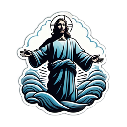 religious sticker SVG PNG design