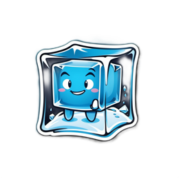 sticker cute character SVG PNG design with clean design elements