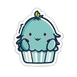 cupcake cute SVG PNG design