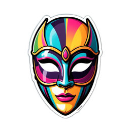 mask vibrant SVG PNG design with clean design elements