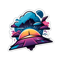 exploration stickers SVG PNG design with clean design elements
