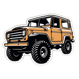 automobile vintage SVG PNG design with clean design elements
