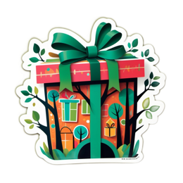 gift presents SVG PNG design