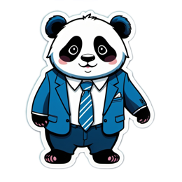 fashion panda SVG PNG design