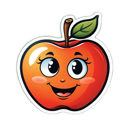 fruit cartoon SVG PNG design